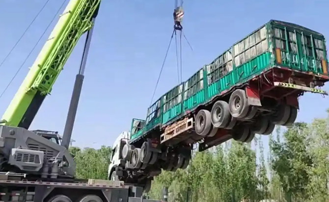 山阳道路脱困救援案例